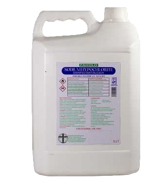 Sodium Hypochloride  4-6% 5l (Faholo)