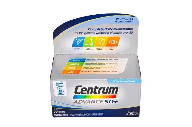 Centrum Advance50+ Tablets 60's